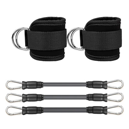 Ankle Straps Resistance Bands Set for Fitness & Yoga