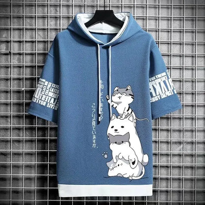 Men’s Short Sleeve Hoodie