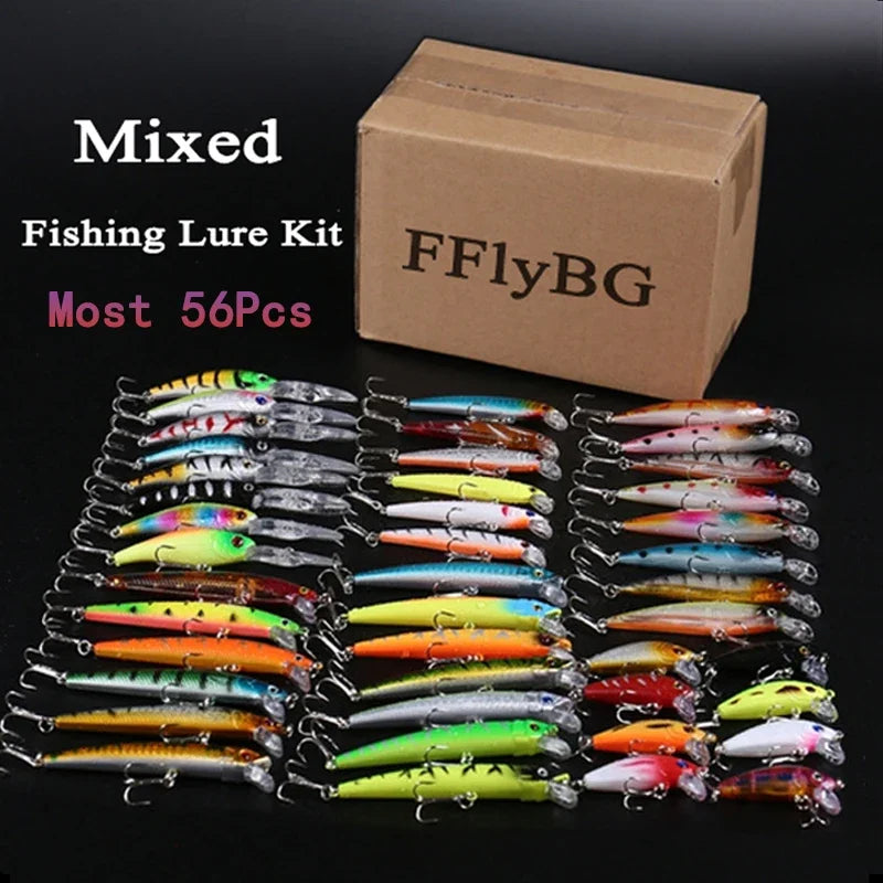 Complete Fishing Lures Tackle Set