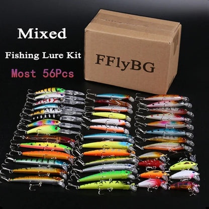 Complete Fishing Lures Tackle Set