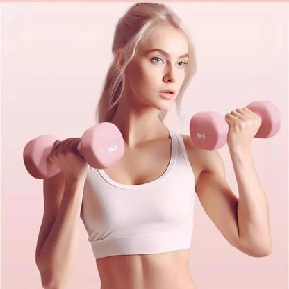 Neoprene Dumbbell with Yoga Strap