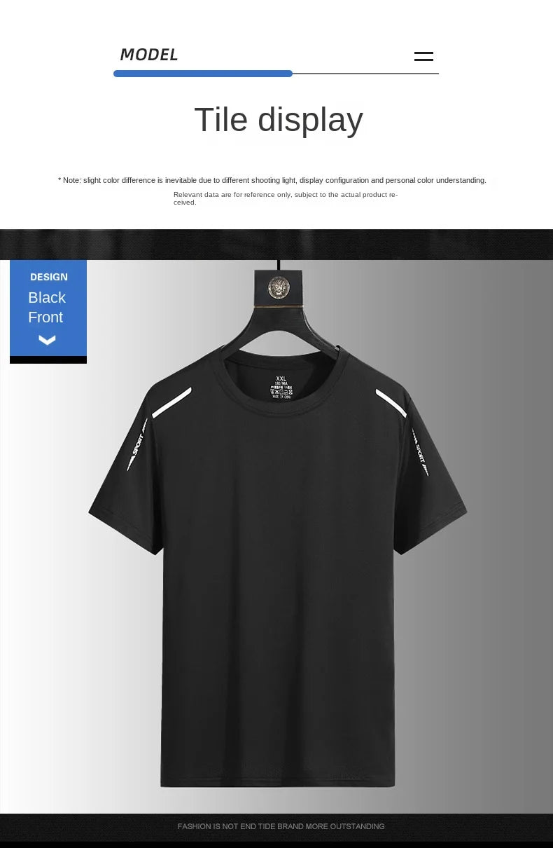 Running T-shirt Reflective Short Sleeve