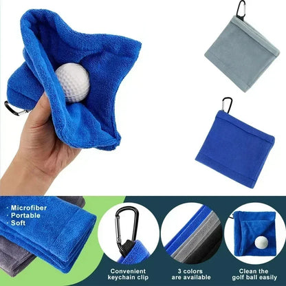 Microfiber Golf Ball Cleaning Towel