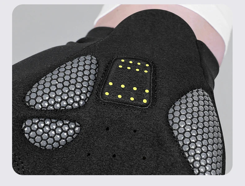 INBIKE half-finger cycling gloves with shock absorption and breathable design