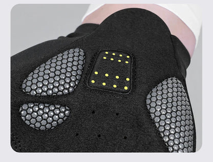 INBIKE half-finger cycling gloves with shock absorption and breathable design