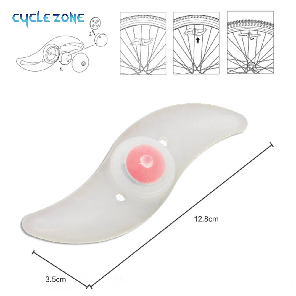 Bike Wheel Spoke Light Tire Lights