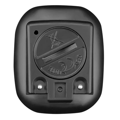 Waterproof wired bike computer with speedometer, odometer, and LED display