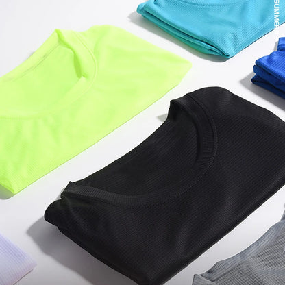 Sport Gym t Shirt Men Quick Dry