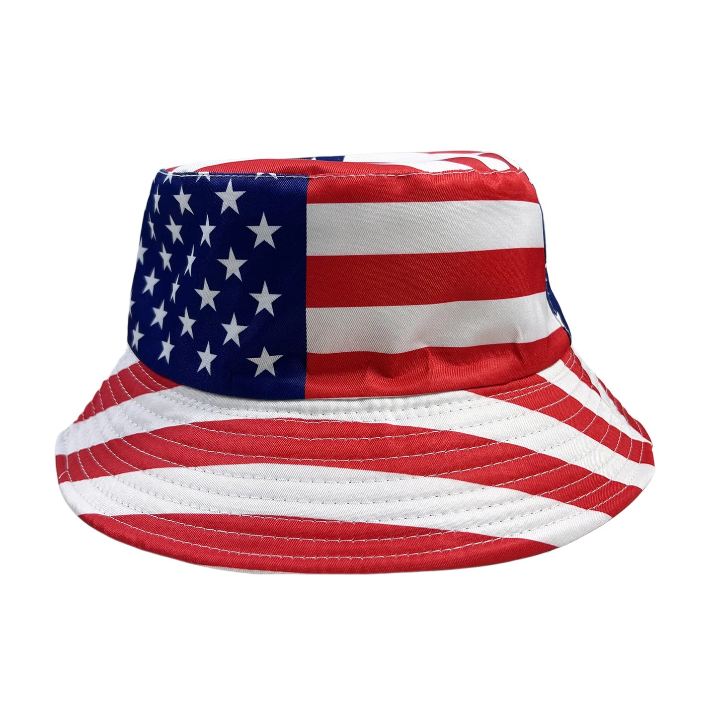 Reversible National Flag Bucket Hat