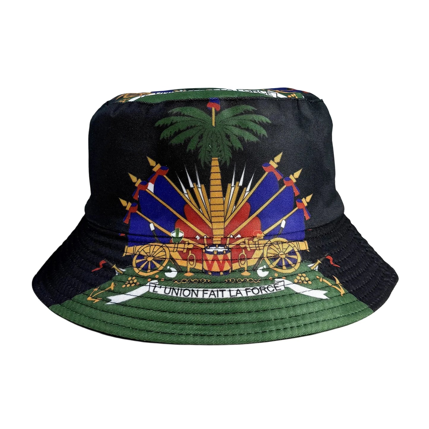Reversible National Flag Bucket Hat
