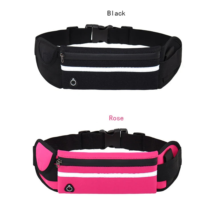 Sports waist bag for running, cycling, and gym – fits phones and essentials