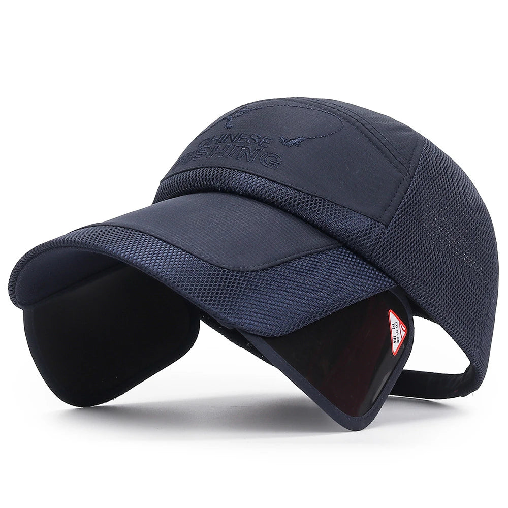 Extended Brim Sun Protection Cap