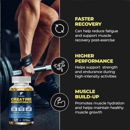 3000mg Creatine Monohydrate Capsules