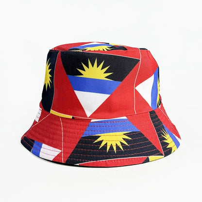 Reversible National Flag Bucket Hat