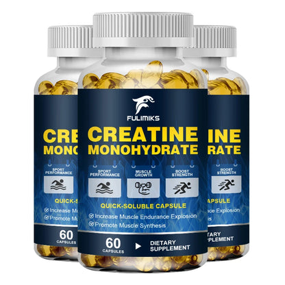 3000mg Creatine Monohydrate Capsules