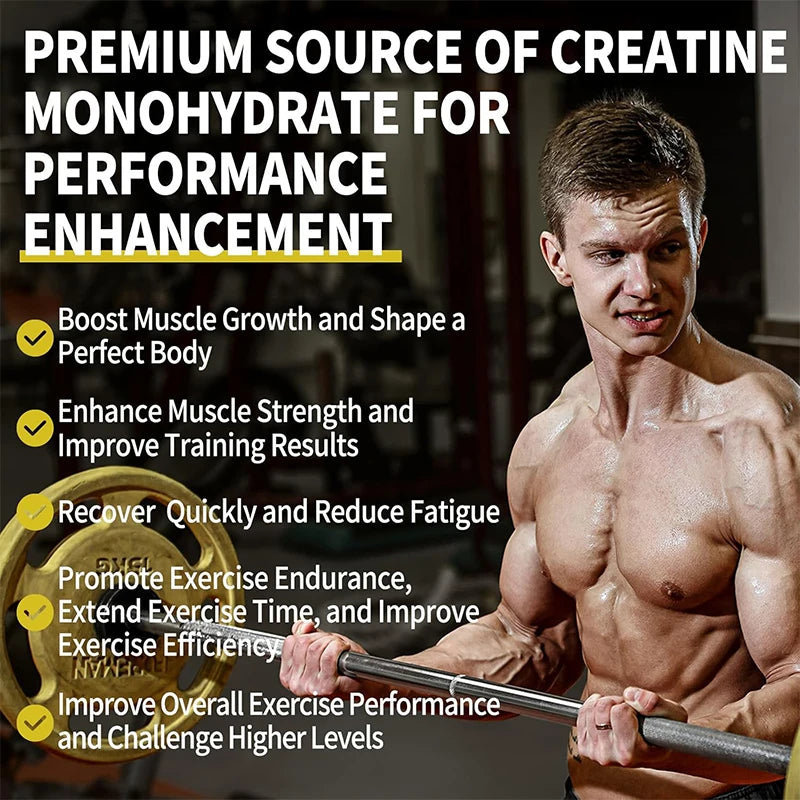 3000mg Creatine Monohydrate Capsules