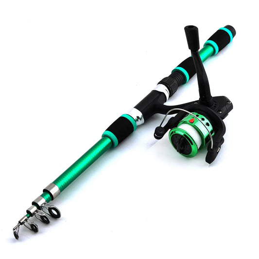 Complete Telescopic Fishing Rod Kit