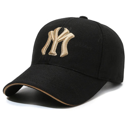 MY Letter Embroidered Baseball Cap