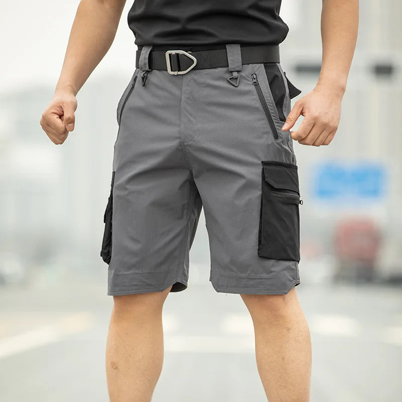 Tactical Multi-Pocket Cargo Shorts