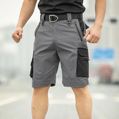 Tactical Multi-Pocket Cargo Shorts