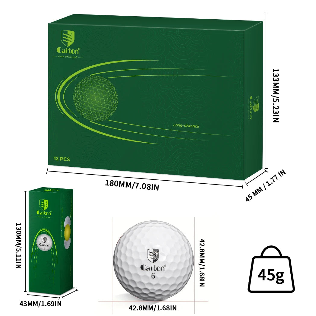 Premium Distance Golf Balls Set