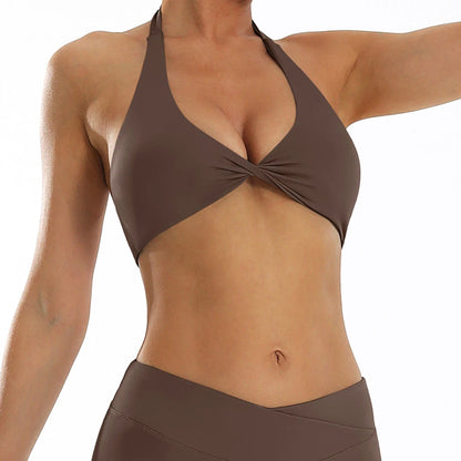 3PCS Women’s Yoga Set – Sports Bra, Leggings & Gym Outfit