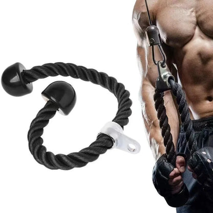 Tricep Pull Rope Push/Pull Gym Cable Attachment
