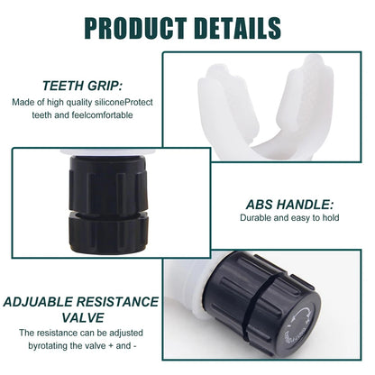 Adjustable Lung Exerciser for Capacity & Strength