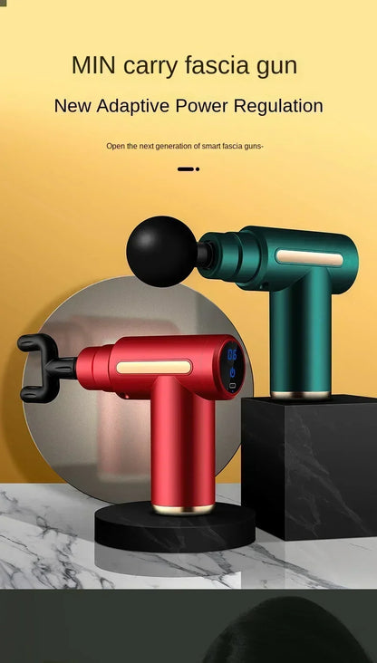 USB mini massage gun for muscle relaxation and recovery