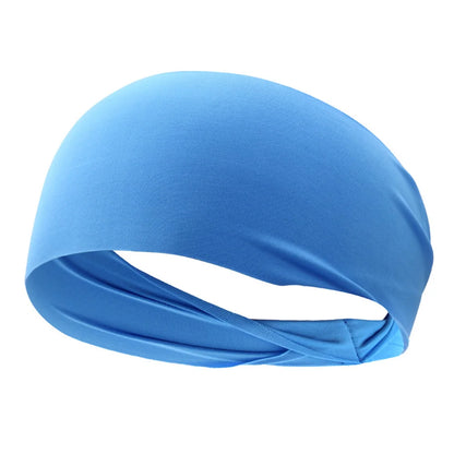 Elastic Sports Fitness Sweatband Headband