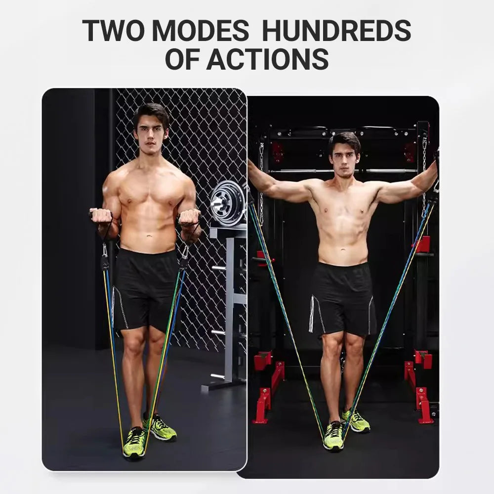 Resistance Bands Multi-Function Muscle Training Kit