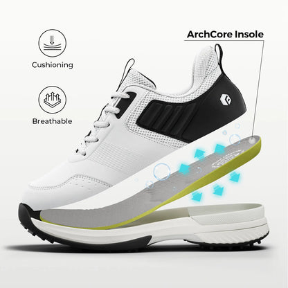 Men's Extra Wide Spiked Golf Shoes