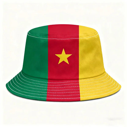 Reversible National Flag Bucket Hat