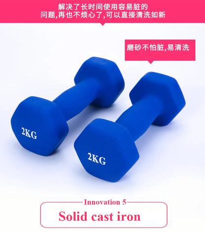 2.5kg Hex Dumbbell for Yoga & Home Fitness