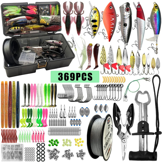 Complete Fishing Lures Set Kit