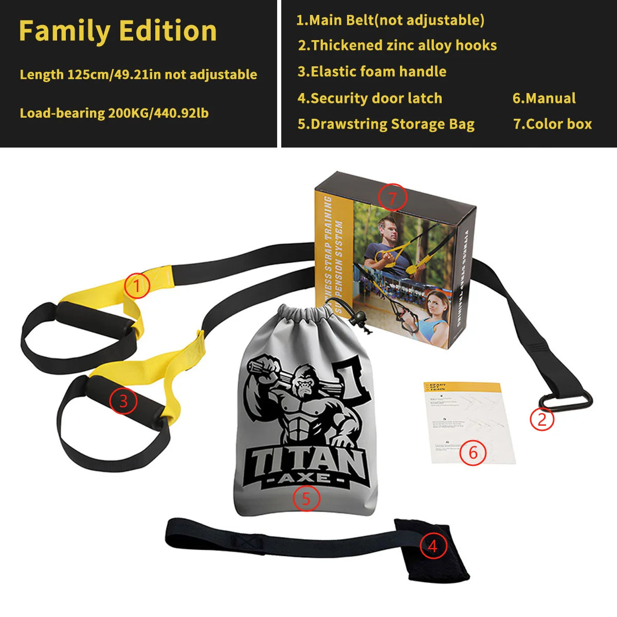 Suspension training belt with bungee for strength and home workouts