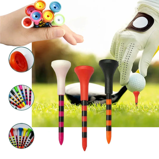 50-Pack Colorful Golf Tees