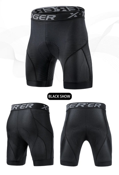 Cycling Shorts Mesh Underwear Gel Pad