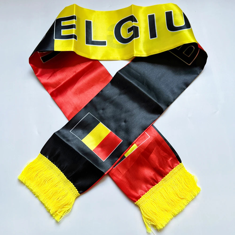 Haiti Norway Double-Sided Flag Scarf