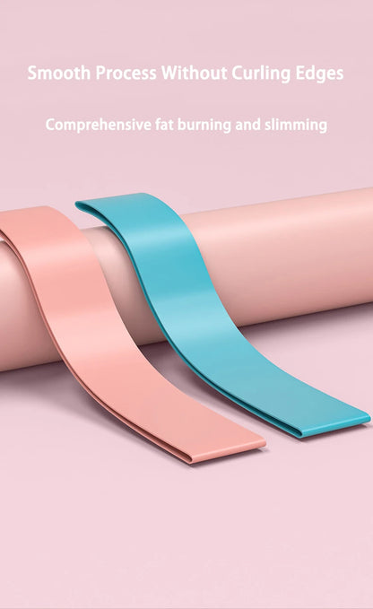 Five Piece Set Yoga Elastic Band, Exercise Resistance Band, Fitness Band, Tension Loop, Hip Training Tension Band
