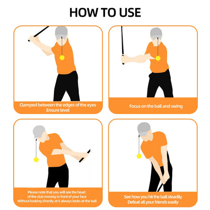 Golf Head Stability Training Tool