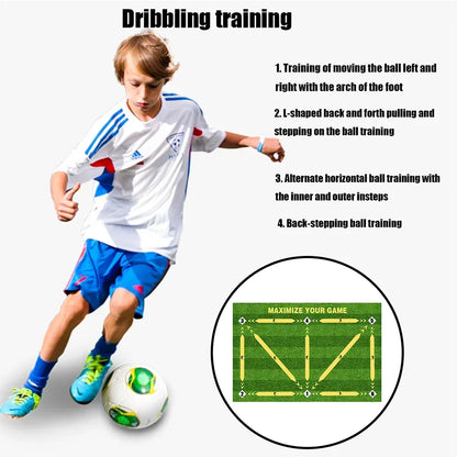 Soccer Ball Control Training Mat