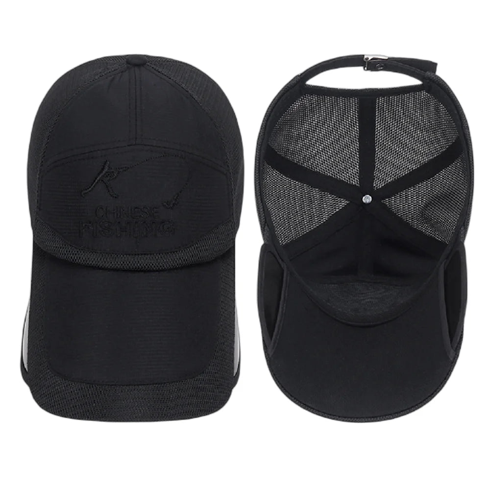 Extended Brim Sun Protection Cap
