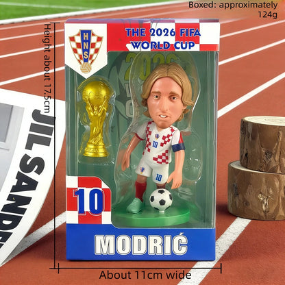 Collectible Soccer Star Figurines Set