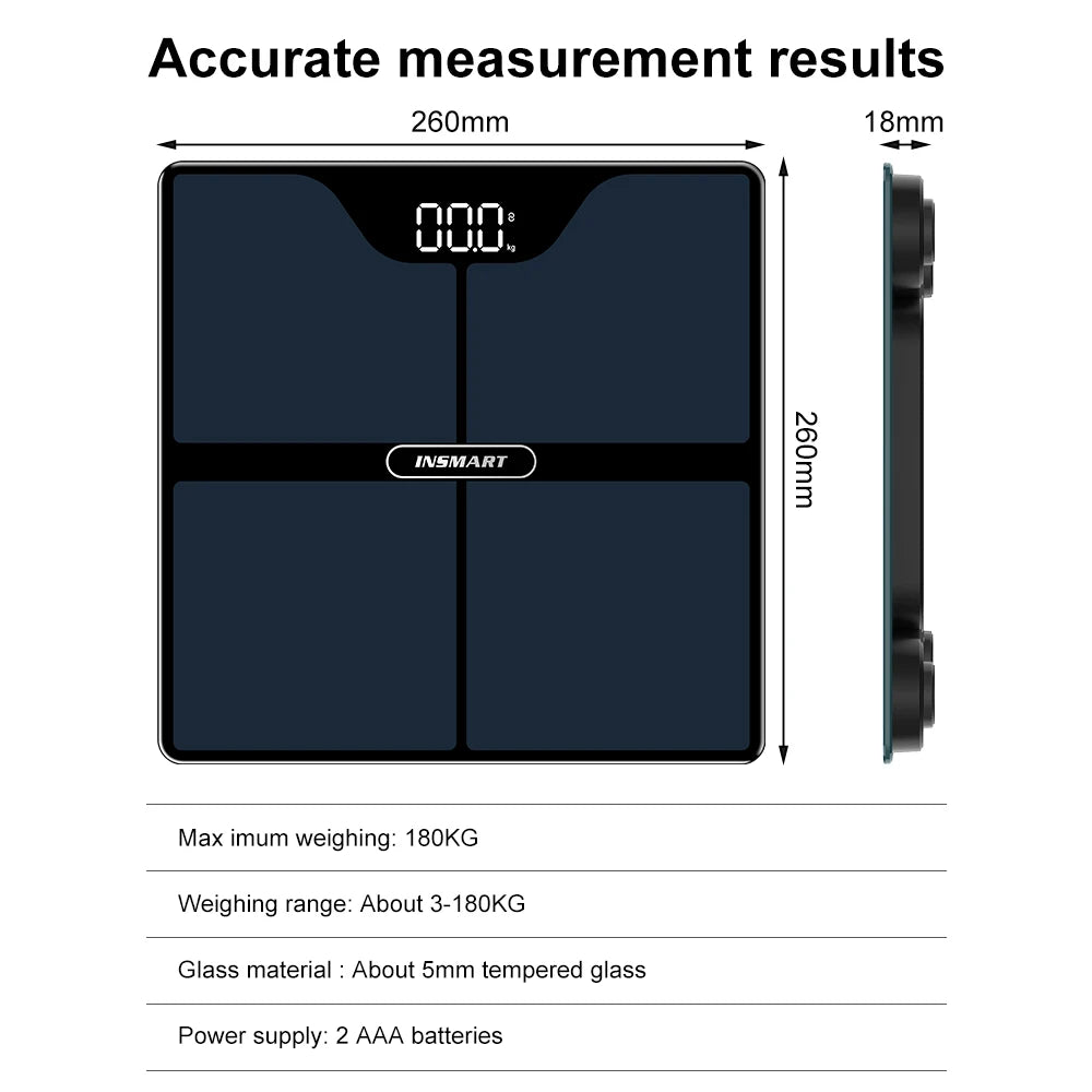 Digital Weight Smart Body Professional Scales
