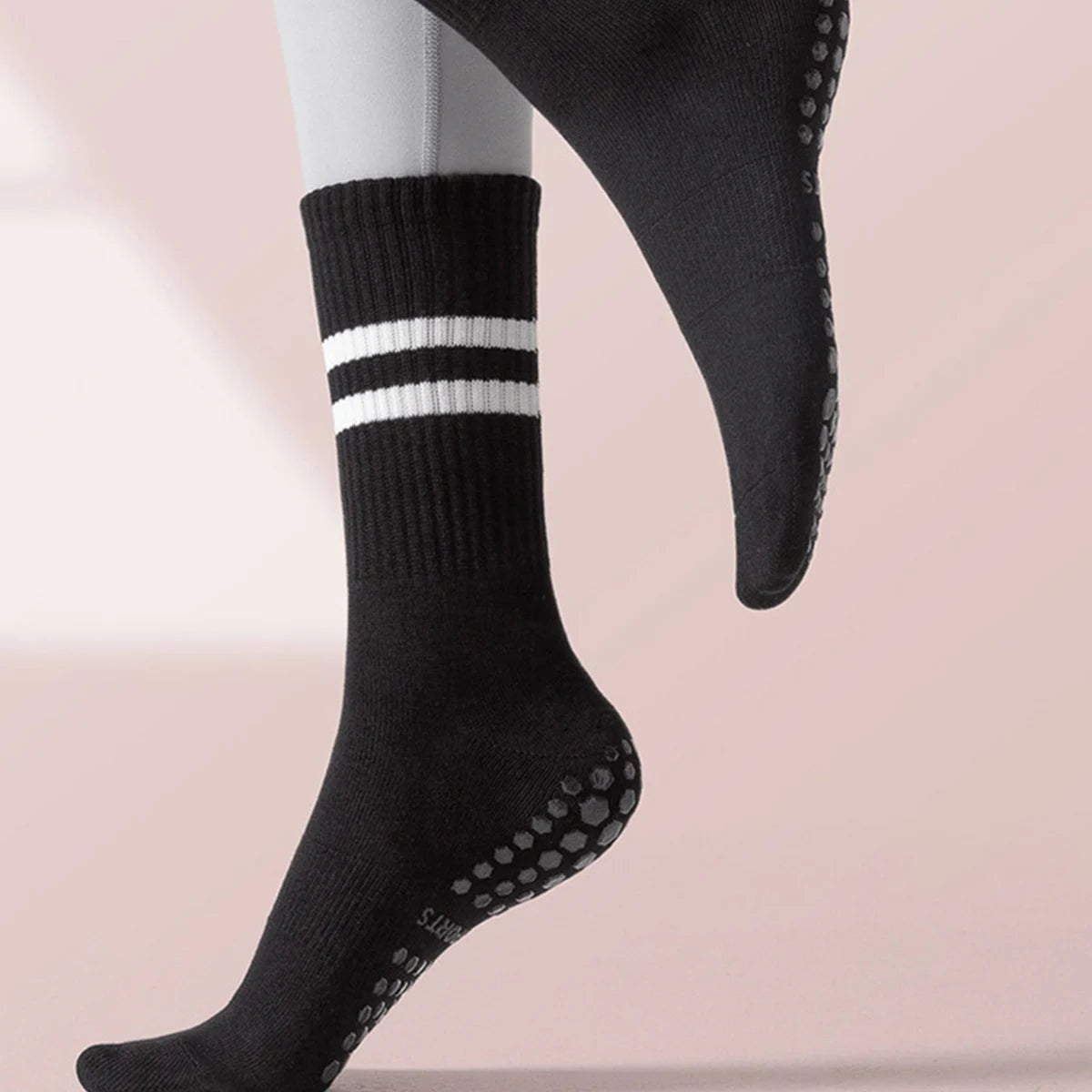 4 Pairs Non-Slip Pilates & Yoga Socks for Women