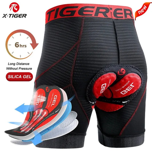 Cycling Shorts Mesh Underwear Gel Pad
