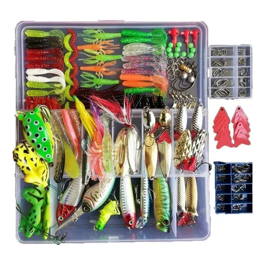 Complete Fishing Lures Tackle Set