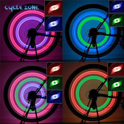 Bike Wheel Spoke Light Tire Lights