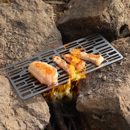 Portable 304 Stainless BBQ Plate